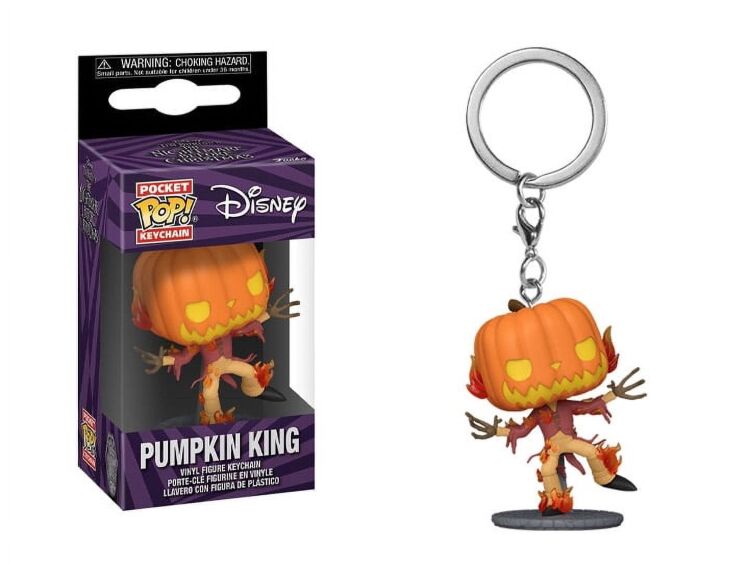 Брелок Funko Keychain: The Nightmare Before Christmas Pumpkin King Король тыкв
