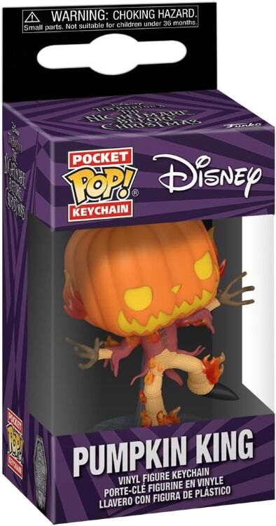 Брелок Funko Keychain: The Nightmare Before Christmas Pumpkin King Король тыкв