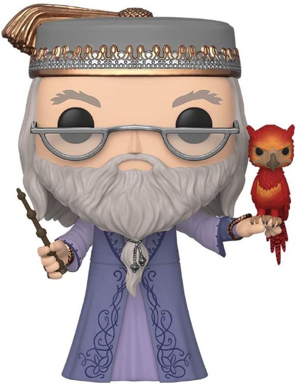 Фигурка Funko Pop Harry Potter: Dumbledore with Fawkes 10" Фанко Дамблдор