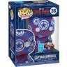 Фигурка + футболка Funko Tee Box Marvel: Captain America Коробка фанко Капитан Америка (размер M)