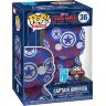 Фигурка + футболка Funko Tee Box Marvel: Captain America Коробка фанко Капитан Америка (размер M)