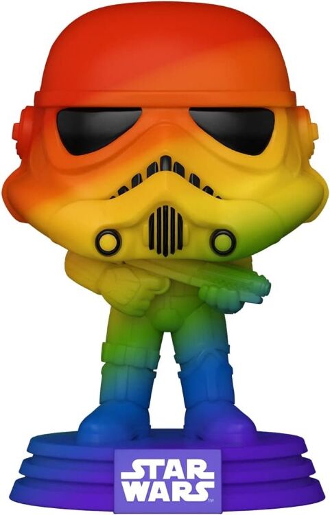 Фигурка Funko Star Wars: Pride Stormtrooper Rainbow Фанко Звёздные войны Штурмовик 296