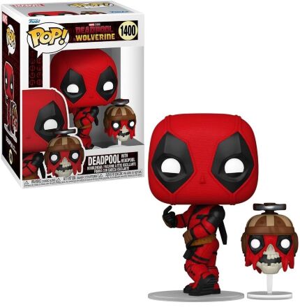 Фігурка Funko Pop Marvel: Deadpool with Headpool Дедпул з Хедпулом фанко 1400