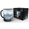 Чашка хамелеон SKYRIM Dragon Symbol Heat Change Mug Кружка Скайрим 320 мл (меняет цвет)