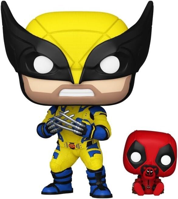 Фигурка Funko Marvel: Deadpool & Wolverine with Babypool Дэдпул Росомаха фанко 1403