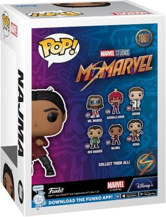 Фігурка Funko Marvel Television: Ms. Marvel Najma фанко Місс Марвел Наджма 1081