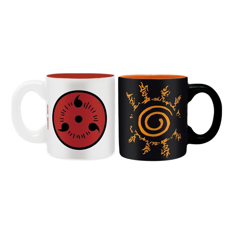 Чашка NARUTO SHIPPUDEN Konoha and Uchiha (набор чашек 110 мл)