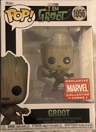 Фігурка Funko Disney I Am Groot On Soap (Exclusive Marvel Collector Corps) Фанко Грут 1056