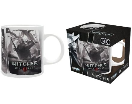 Чашка WITCHER Geralt, Ciri and Yennefer Mug Кружка Відьмак Геральт Цирі Єнніфер 320 мл