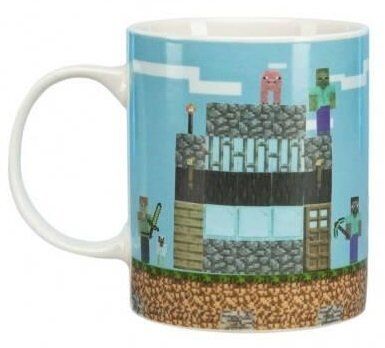 Чашка Minecraft Build a Level Minecraft кружка Майнкрафт 325 мл