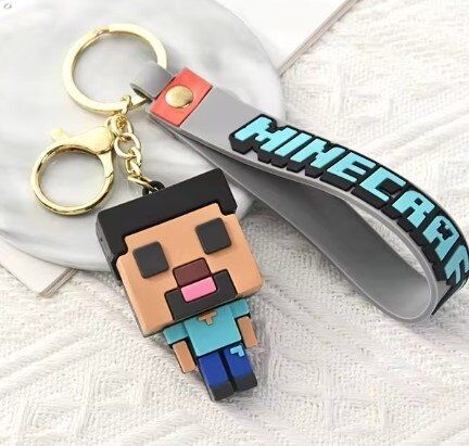 Брелок подвеска на рюкзак Minecraft Майнкрафт Human 3D Backpack