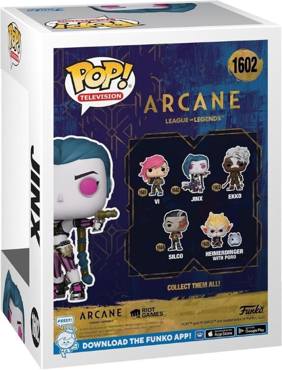 Фигурка Funko League Of Legends Arcane Jinx фанко Лига легенд Джинкс 1602