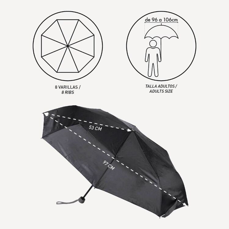 Зонт Cerda Harry Potter Hogwarts Umbrella Blue