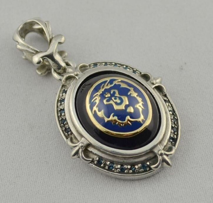 Медальон World of Warcraft Alliance Logo stone