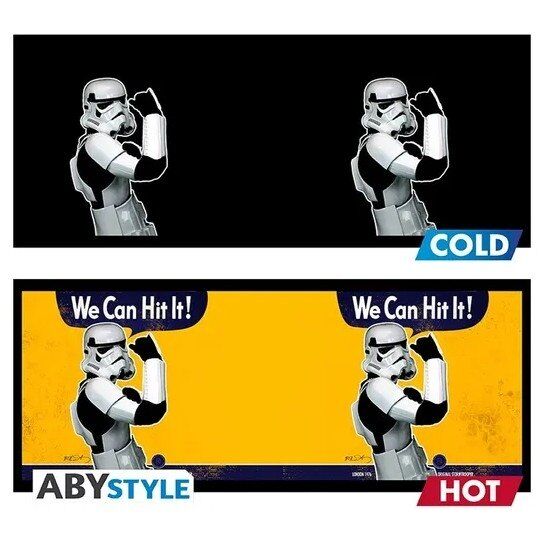 Чашка хамелеон GB eye Star Wars Original Stormtrooper We Can Hit It кружка Звёздные войны 300 мл.