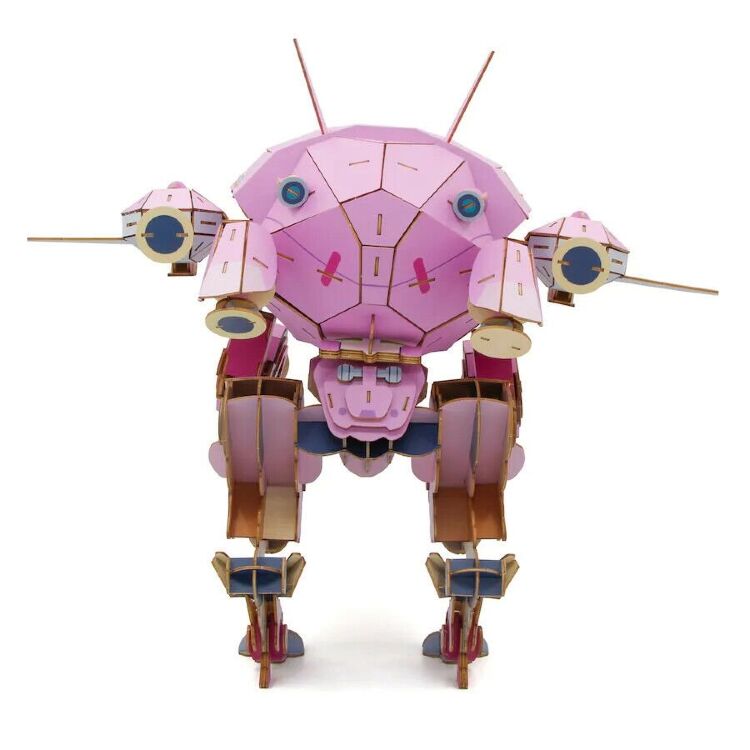 Конструктор из дерева 3D Overwatch D.Va 18" IncrediBuilds Collectible Wood Model 45 см