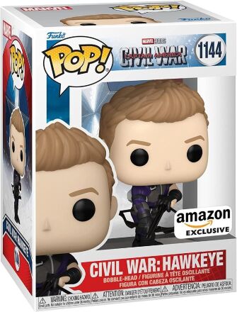 Фігурка Funko Marvel Civil War Hawkeye Фанко Соколине око Amazon Exclusive 1144
