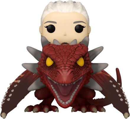 Фігурка Funko House of Dragon Rhaenys Targaryen with Meleys фанко Дім дракона Рейніс Таргарієн і Мелеїс 124