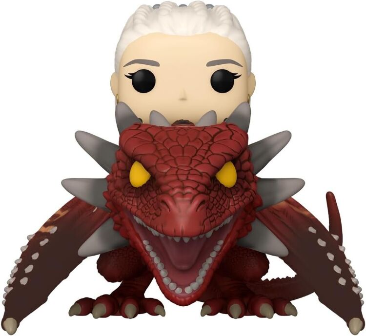 Фигурка Funko House of The Dragon Rhaenys Targaryen with Meleys фанко Дом дракона Рейнис Таргариен и Мелеис 124