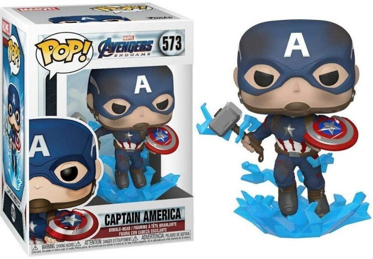 Фигурка Funko Marvel: Avengers Endgame Captain America with Broken Shield Mjoinir 573