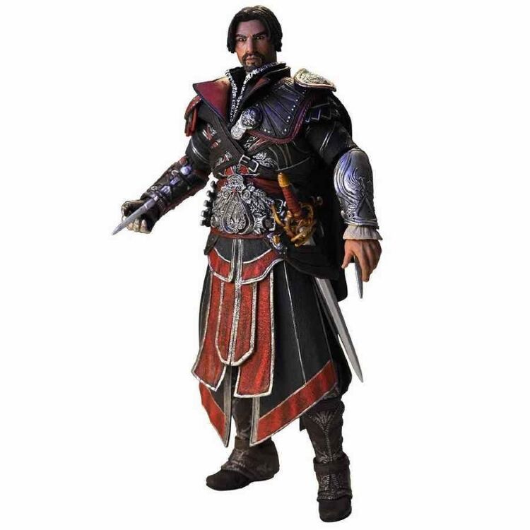 Фигурка NECA Assassins Creed Ezio EBONY UNHOODED ASSASSIN Figure