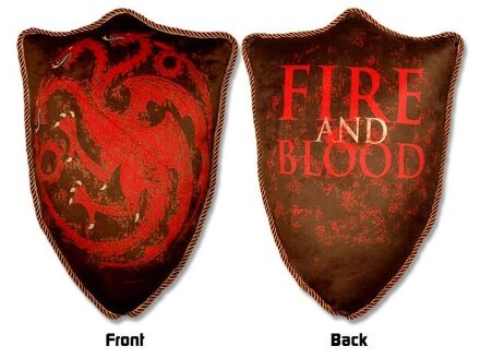 Подушка Factory Entertainment Game of Thrones House Targaryen Гра Престолів Таргарієн Дім Дракона 55 см. 