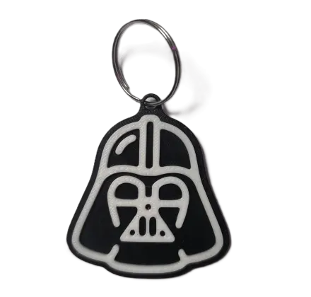 Брелок Star Wars Darth Vader Keychain ABS пластик Зіркові війни Дарт Вейдер 5 см.