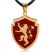 Медальйон Game of Thrones Lannister Lion