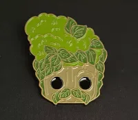 Значок Funko Marvel Collector Corps - Groot Mustache фанко Грут Exclusive Limited Edition Pin