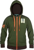 Кофта Реглан OVERWATCH Ultimate Bastion ZipUp Hoodie Овервотч Худи Бастион (размер XL)
