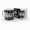 Кружка GB eye Rick and Morty Time To Get Schwifty Ceramic Mug Чашка 295 ml