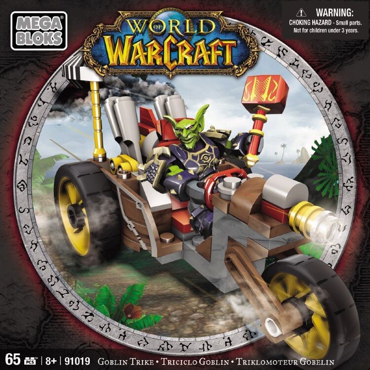 Mega Bloks World of Warcraft:  Goblin Trike Set