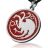 Медальон Game of Thrones Targaryen Dragon