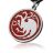 Медальон Game of Thrones Targaryen Dragon