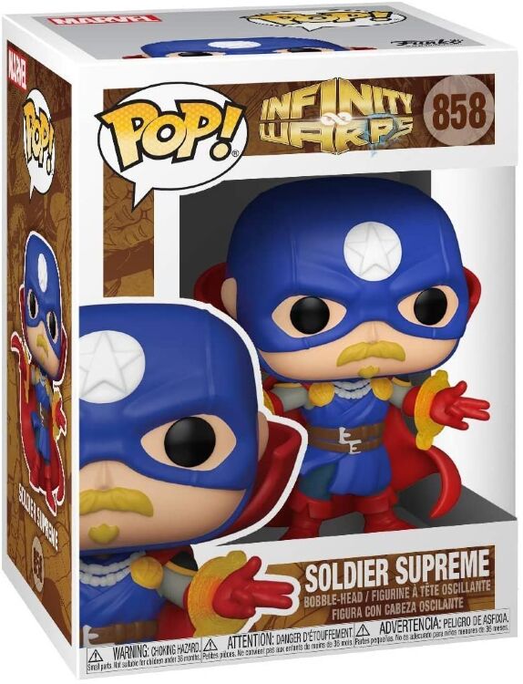 Фигурка Funko Marvel Infinity Warps Soldier Supreme фанко 858