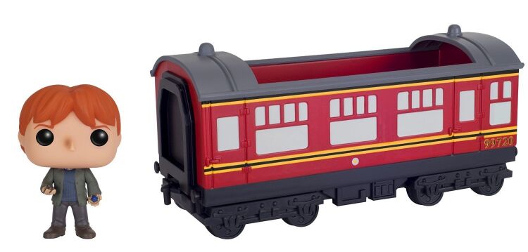 Фигурка POP Rides: Harry Potter - Hogwarts Express Train car with Ron Weasley Action Figure