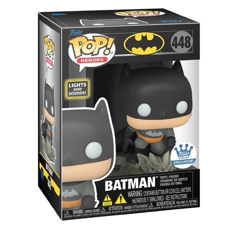 Фигурка Funko: Batman LIGHTS & SOUND Фанко Бэтмен (со звуком и светом) (Funko Exclusive) 448