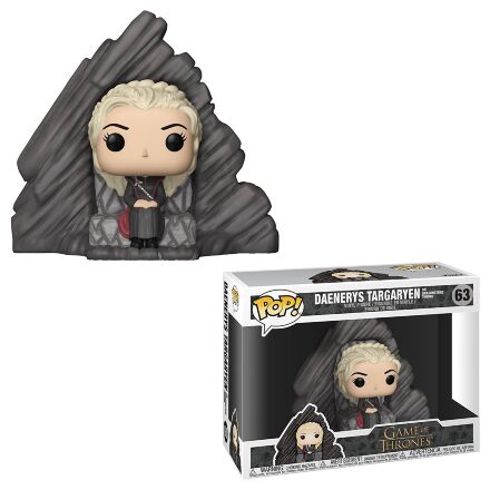 Фігурка Funko Pop Rides: Game of Thrones - Daenerys on Dragonstone Throne
