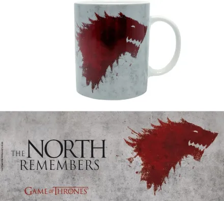 Чашка ABYstyle Game of Thrones The North Remembers Гра Престолів Старк Північ пам`ятає 320 мл