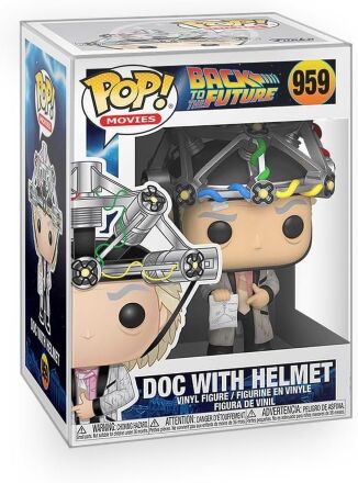 Фігурка Funko Back to The Future: Doc with Helmet фанко Назад у майбутнє Док у шоломі 959
