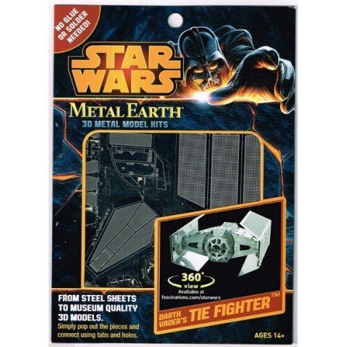 Metal Earth 3D Model Kits Star Wars Vader  Fighter