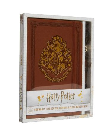Канцелярський набір Harry Potter: Hogwarts Journal and Elder Wand Pen Set Гаррі Поттер Блокнот + Ручка Паличка
