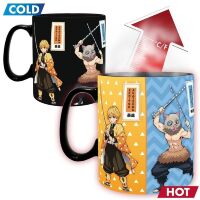 Чашка хамелеон Demon Slayer Mug Tanjiro Nezuko Zenitsu Inosuke Anime кружка 460 мл Чашка хамелеон Demon Slayer Mug Tanjiro Nezuko Zenitsu Inosuke Anime кружка 460 мл