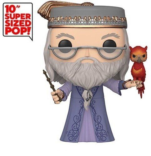 Фигурка Funko Pop Фанко Поп Harry Potter Гарри Поттер Dumbledor Альбус Дамблдор с Фоуксом 25 см HP AD 110