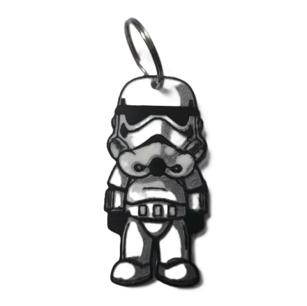 Брелок Star Wars Stormtrooper Keychain ABS пластик Зіркові війни Штурмовик 7 см.