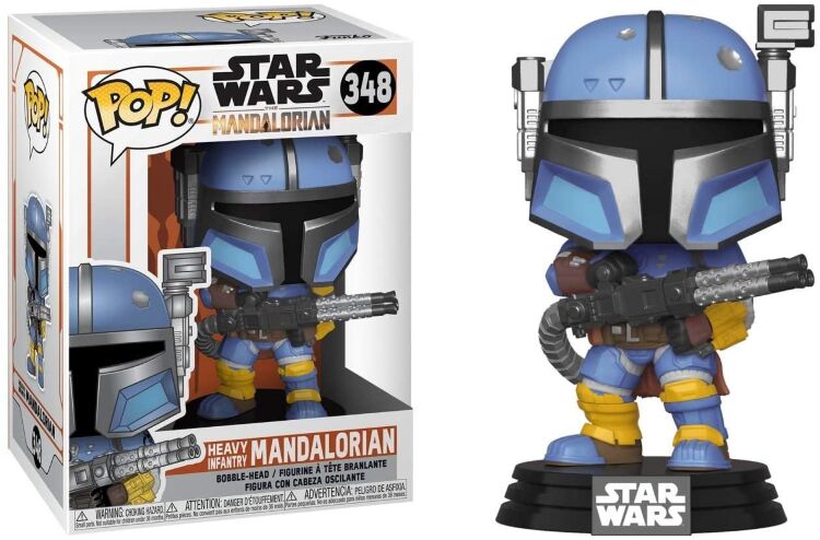  Фигурка Funko Star Wars The Mandalorian Heavy Infantry Фанко Звёздные войны