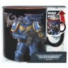 Чашка хамелеон Warhammer 40K Ultramarine and Black Legion Heat Change Mug кружка Вархаммер 460 мл