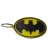 Брелок Batman Logo Keychain ABS пластик Бэтмен Лого желтый 8 см.