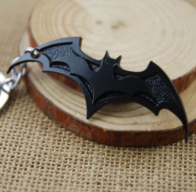 Брелок Batman Metal Keychain № 2 (цвет чёрный)