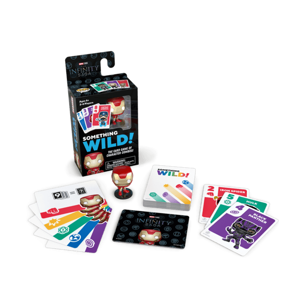 Карточная игра Funko Pop Something Wild: Marvel Infinity Saga Iron Man настольная игра фанко Железный человек